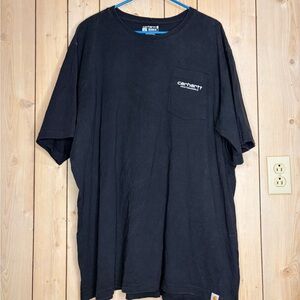 Carhartt Black Short Sleeve Pocket Tee